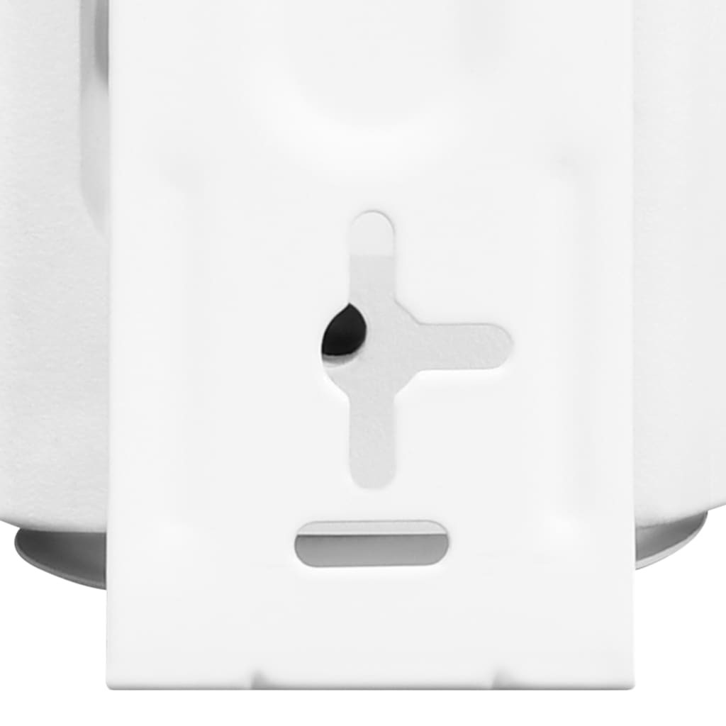 Wall-mounted Stereo Speakers 2 pcs White Indoor Outdoor 100 W